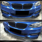 BMW 2 серия F22/F23 2014-2021 гг. Передняя губа бампера V1 для F22/F23 M-Sport, Карбон фото 3