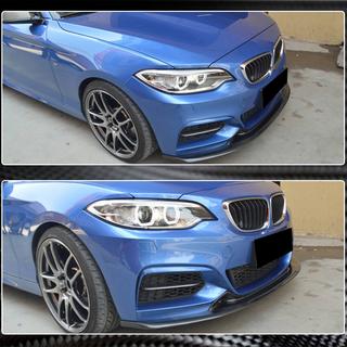Передняя губа бампера V1 для F22/F23 M-Sport, Карбон BMW 2 серия F22/F23 2014-2021 гг. фото 4