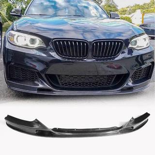 Передняя губа бампера V2 (для F22/23 M-Sport, Карбон) BMW 2 серия F22/F23 2014-2021 гг. фото 1