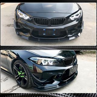 Передний Бампер Лип V6 для F87 M2, Карбон BMW 2 серия F22/F23 2014-2021 гг. фото 3