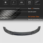 BMW 2 серия F22/F23 2014-2021 гг. Накладка на передний бампер Lip V5 (для F87 M2, Карбон) фото 10