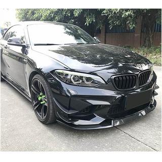 Накладка на передний бампер Lip V5 (для F87 M2, Карбон) BMW 2 серия F22/F23 2014-2021 гг. фото 2