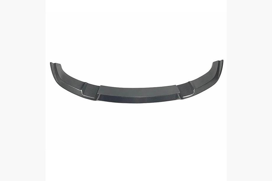 BMW 2 серия F22/F23 2014-2021 гг. Накладка на передний бампер Lip V5 (для F87 M2, Карбон) Фото 5