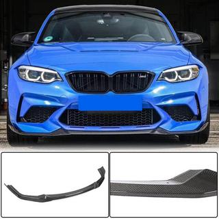 Передний спойлер Lip V3 для F87 M2 Competition, Карбон BMW 2 серия F22/F23 2014-2021 гг. фото 2