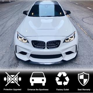 Передний спойлер Lip V4 для F87 M2 Competition, Карбон BMW 2 серия F22/F23 2014-2021 гг. фото 3