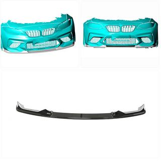 Передний спойлер Lip V6 для F87 M2 Competition, Карбон BMW 2 серия F22/F23 2014-2021 гг. фото 2