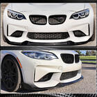 BMW 2 серия F22/F23 2014-2021 гг. Передний бампер Лип V4 для F87 M2, карбон фото 4