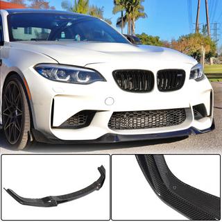 Передний бампер Лип V4 для F87 M2, карбон BMW 2 серия F22/F23 2014-2021 гг. фото 1