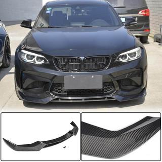 Передний бампер Лип V3 (для F87 M2, Карбон) BMW 2 серия F22/F23 2014-2021 гг. фото 3