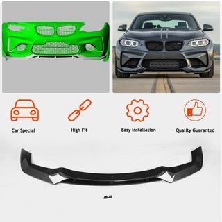 Передний лип V2 для F87 M2, Карбон BMW 2 серия F22/F23 2014-2021 гг. фото 2