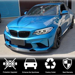 Передний лип-спойлер V1 для F87 M2, карбон BMW 2 серия F22/F23 2014-2021 гг. фото 2