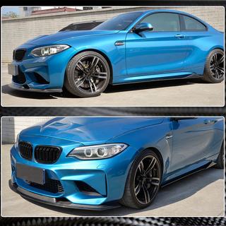 Передний лип-спойлер V1 для F87 M2, карбон BMW 2 серия F22/F23 2014-2021 гг. фото 3