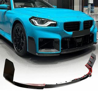 Передний бампер Лип V1 (для G87, Карбон) BMW 2 серия G42 2021- гг. фото 1
