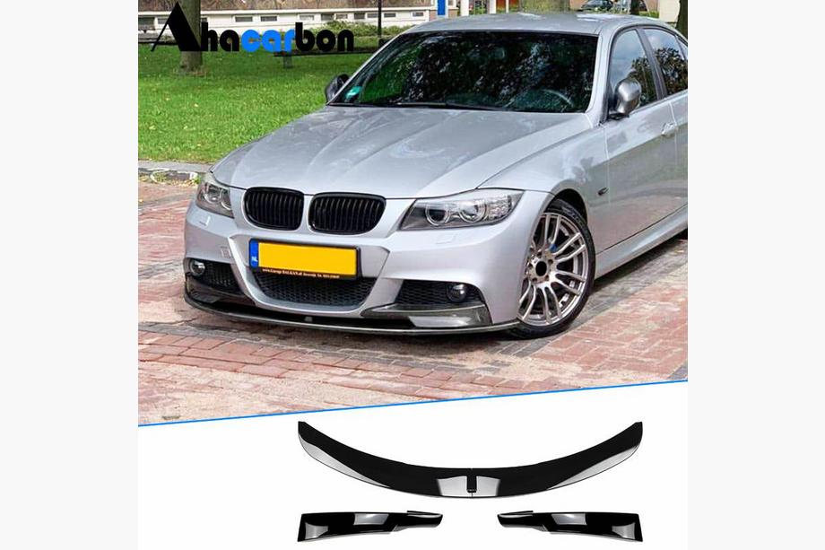BMW 3 серия E90/E91 2005-2011 гг. Передний Лип Спойлер Бампера ABS V1 (2008-2011 M-Sport) Image