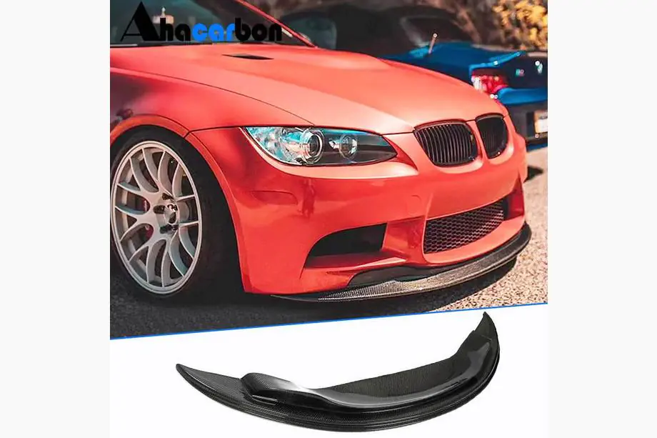 BMW 3 серия E92/E93 2006–2013 гг. Передний бампер Лип Hamman-Style V1 для M3, Карбон Image