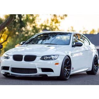 Передняя губа бампера V6 (для M3, Карбон) BMW 3 серия E92/E93 2006–2013 гг. фото 2