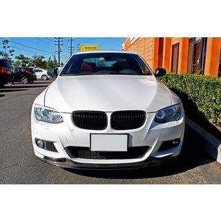 Передний Лип-спойлер RK-Style на Бампер (для 2010-2012 M-Sport, Карбон) BMW 3 серия E92/E93 2006–2013 гг. фото 3