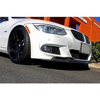 Передний Лип-спойлер RK-Style на Бампер (для 2010-2012 M-Sport, Карбон) BMW 3 серия E92/E93 2006–2013 гг. фото 4