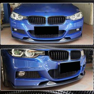Передний бамперный лип Mad-Style для F30 M-Sport, Карбон фото 4
