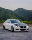 BMW 3 серия F30/F31 2012-2019 гг. Передний Лип V-Style для F30 M-Sport, Карбон фото 5
