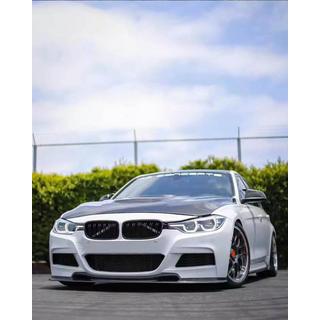 Передний Лип V-Style для F30 M-Sport, Карбон BMW 3 серия F30/F31 2012-2019 гг. фото 4