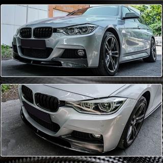 Передний бампер Лип MP-Style для F30 M-Sport, Карбон фото 3