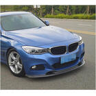 BMW 3 серия F34 2013–2020 гг. Передний бампер Лип V-Style (для M-Sport, Карбон) фото 2