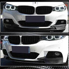 BMW 3 серия F34 2013–2020 гг. Передний бампер Лип MP-Style для M-Sport, Карбон фото 3
