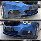BMW 3 серия F34 2013–2020 гг. Передний бампер Лип MP-Style для M-Sport, Карбон фото 4