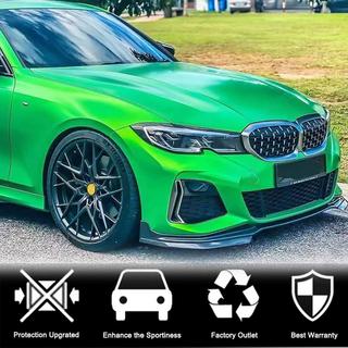 Передний лип-спойлер V3 для M-Sport 2018-2022, Карбон BMW 3 серия G20/G21 2018- гг. фото 2