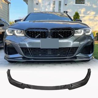 Передний Лип-спойлер V7 для M-Sport 2018-2022 Карбон BMW 3 серия G20/G21 2018- гг. фото 1