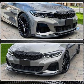 Передний Лип-спойлер V7 для M-Sport 2018-2022 Карбон BMW 3 серия G20/G21 2018- гг. фото 4