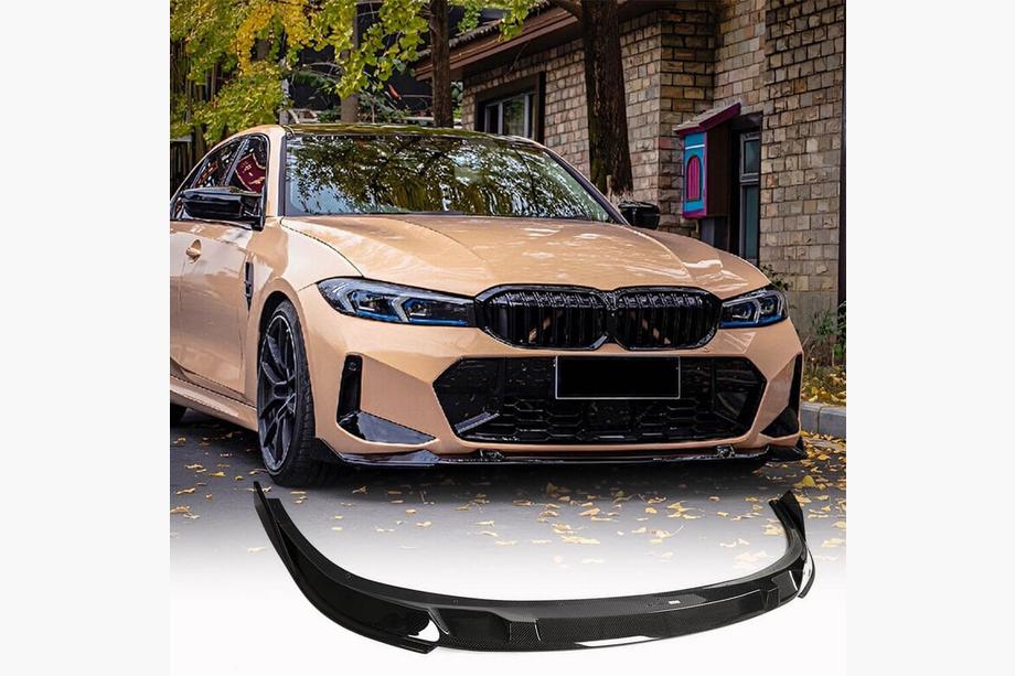 BMW 3 серия G20/G21 2018- гг. Передний Бампер Лип V2 для M-Sport 2022+ Карбон Фото 1