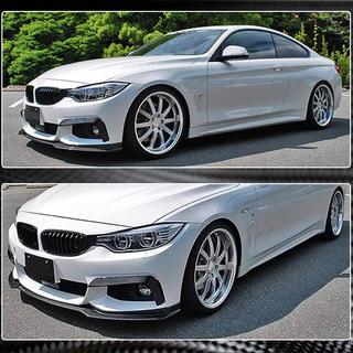 Накладка на передний бампер Lip V1 (для M-Sport, Карбон) BMW 4 серия F32/F33/F36 2012-2020 гг. фото 4