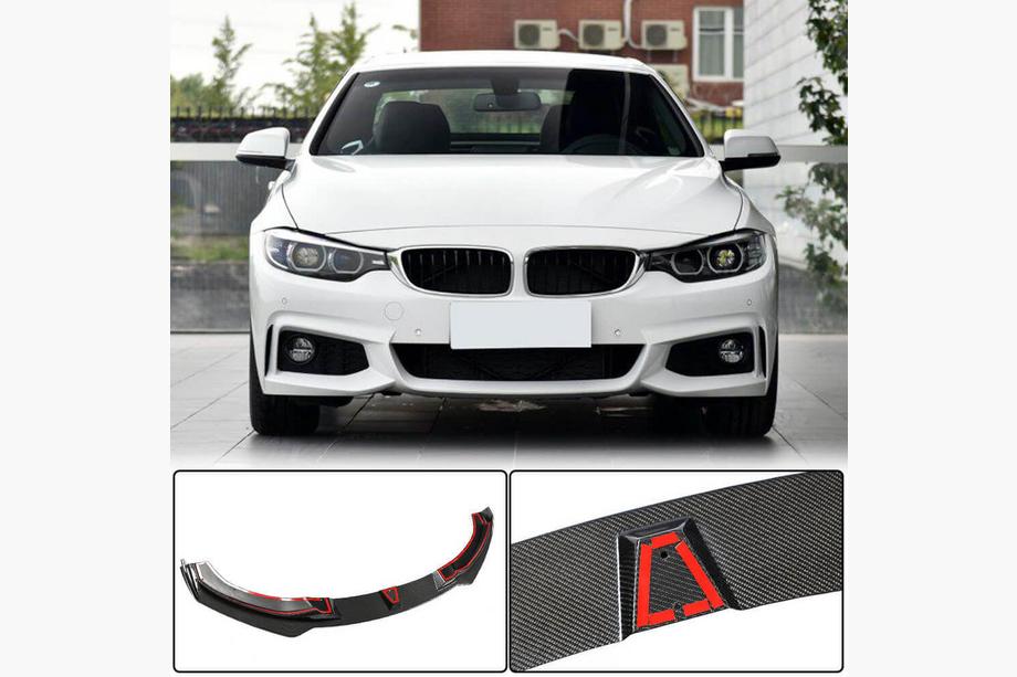 BMW 4 серия F32/F33/F36 2012-2020 гг. Передняя губа V2 для M-Sport, Карбон Фото 1