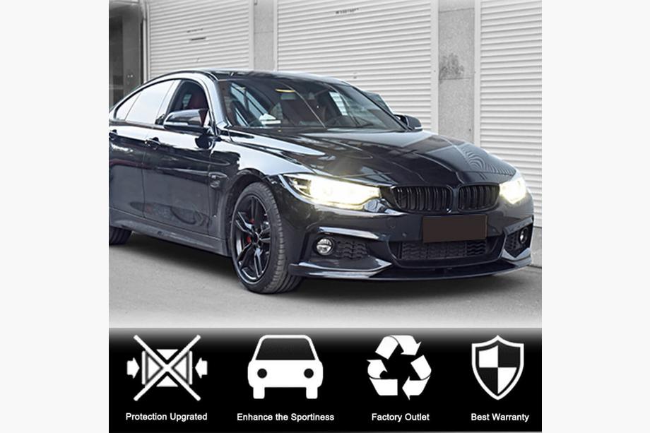 BMW 4 серия F32/F33/F36 2012-2020 гг. Передняя губа бампера Карбон V4 (M-Sport) Фото 3