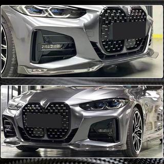 Передний лип-спойлер V1 для G22/G23 M-Sport, Карбон BMW 4 серия G22/23/26 2020- гг. фото 4