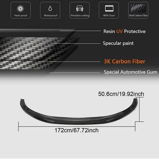 Передняя губа бампера Lip V2 для G22/G23 M-Sport Карбон BMW 4 серия G22/23/26 2020- гг. фото 4