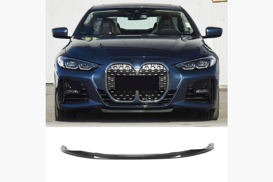 BMW 4 серия G22/23/26 2020- гг. Передняя губа бампера Lip V2 для G22/G23 M-Sport Карбон Image
