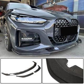 Передний бампер Лип V3 (для G22/G23 M-Sport, Карбон) BMW 4 серия G22/23/26 2020- гг. фото 1
