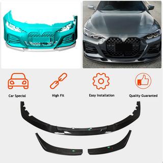 Передний бампер Лип V3 (для G22/G23 M-Sport, Карбон) BMW 4 серия G22/23/26 2020- гг. фото 2