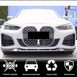 Передний бампер Лип V3 (для G26 M-Sport, Карбон) BMW 4 серия G22/23/26 2020- гг. фото 2