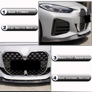 Передний бампер Лип V3 (для G26 M-Sport, Карбон) BMW 4 серия G22/23/26 2020- гг. фото 3