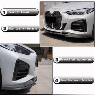 Передняя губа бампера Lip V2 для G26 M-Sport, Карбон BMW 4 серия G22/23/26 2020- гг. фото 3