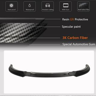 Передняя губа бампера Lip V2 для G26 M-Sport, Карбон BMW 4 серия G22/23/26 2020- гг. фото 4