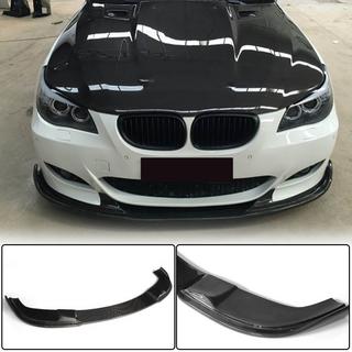 Накладка на передний бампер (для M-Sport, Карбон) BMW 5 серия E60/E61 2003-2010 гг. фото 1