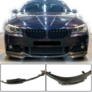 Передний Лип-спойлер V1 (для F10 M-Sport, Карбон) BMW 5 серия F10/F11 2010–2016 гг. фото 1