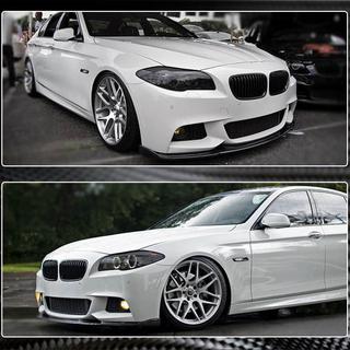 Передний Лип V2 для F10 M-Sport, Карбон BMW 5 серия F10/F11 2010–2016 гг. фото 4