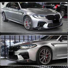 BMW 5 серия G30/G31 2017–2023 гг. Передний лип-спойлер V1 для M5 F90 2020-2024 Карбон фото 5