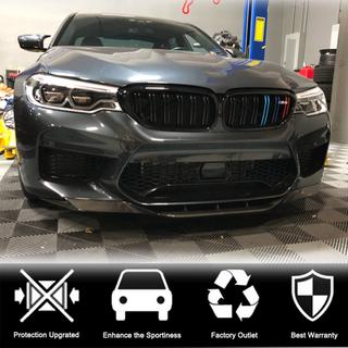 Передний Бампер Лип V4 для M5 F90 2017-2020 Карбон BMW 5 серия G30/G31 2017–2023 гг. фото 3